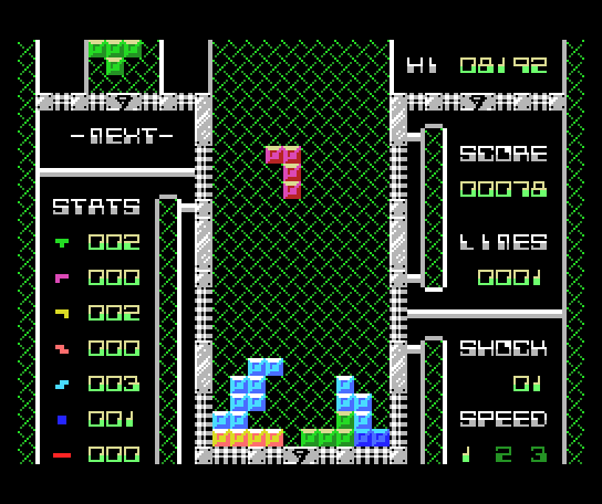 Tetris for MSX